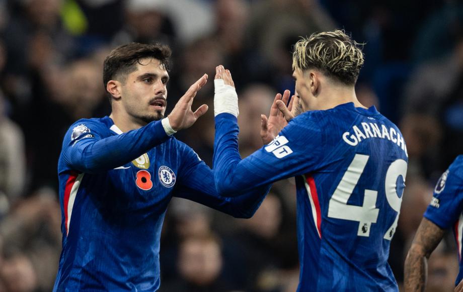 英超-加纳乔助攻双响内托建功 