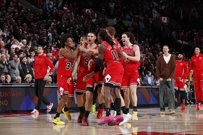 武切维奇三分绝杀!开拓者惜败公牛 克林根17+21