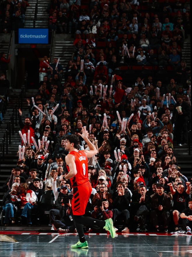 杨瀚森1篮板开拓者杯赛不敌马刺,福克斯3