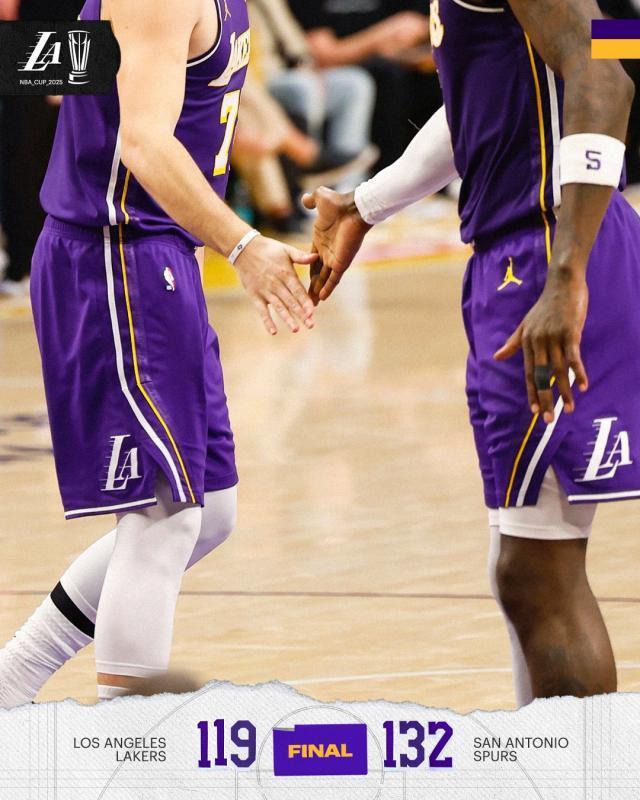 湖人防守再遭重击无缘NBA杯四强 —— 