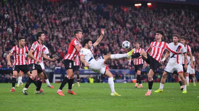 欧冠第六轮：毕尔巴鄂竞技1-1