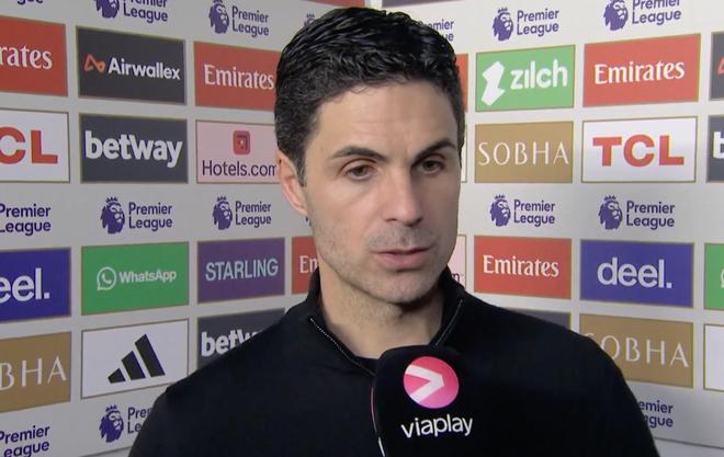 阿森纳主帅阿尔特塔：对阵利物浦